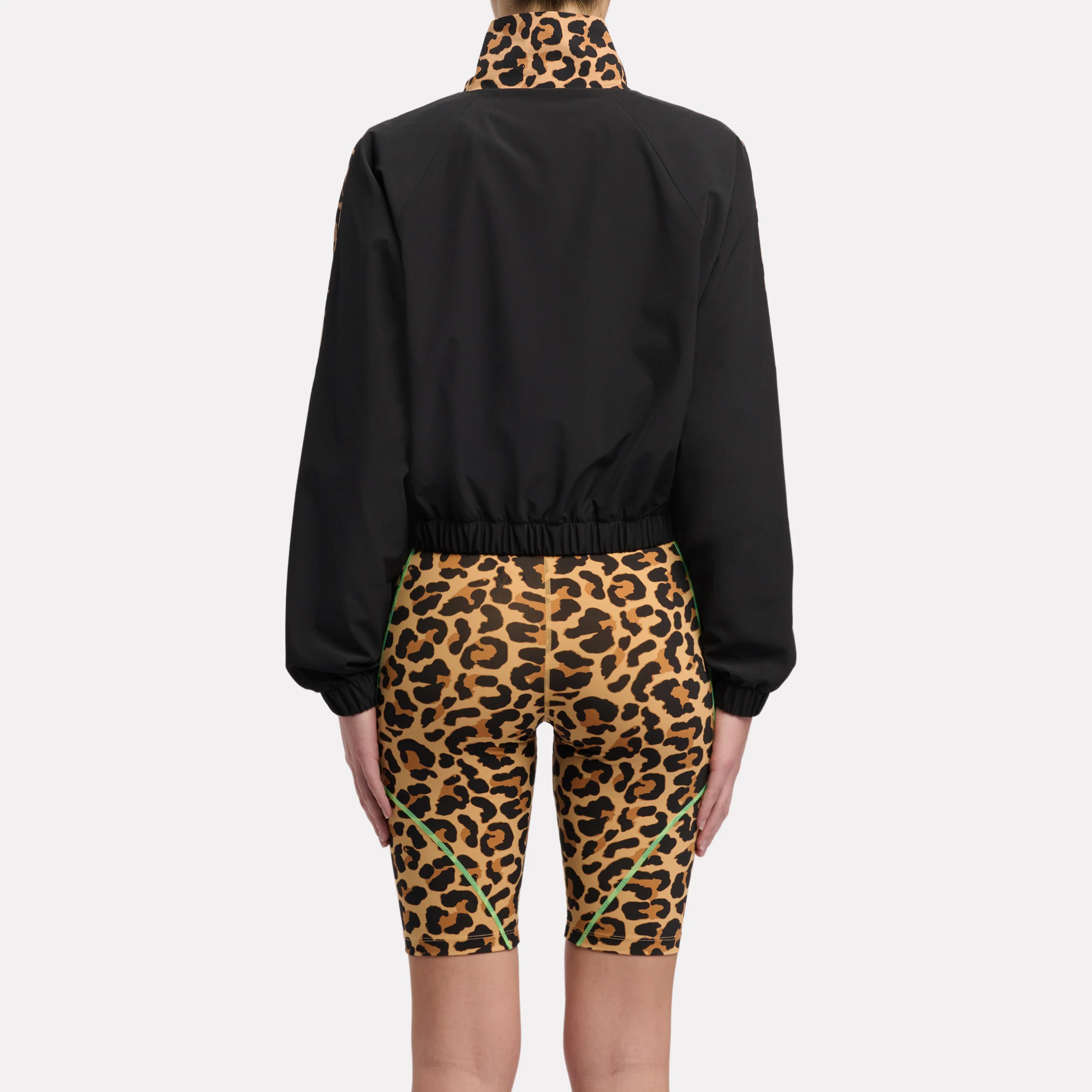 Animal Print Vector Track Jacket - Image 3